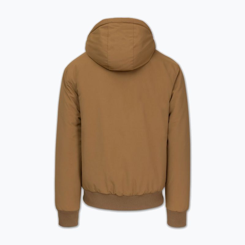 Kurtka zimowa męska Pitbull Elkwood 3 Sherpa Hooded honney yellow 4