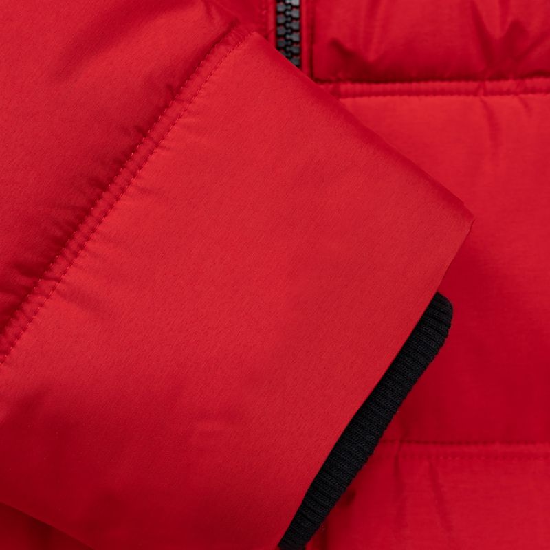 Kurtka zimowa męska Pitbull Piedmont Quilted Hooded fluo/red 10