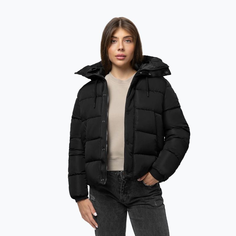 Kurtka zimowa damska Pitbull Amalia Padded Hooded black 5