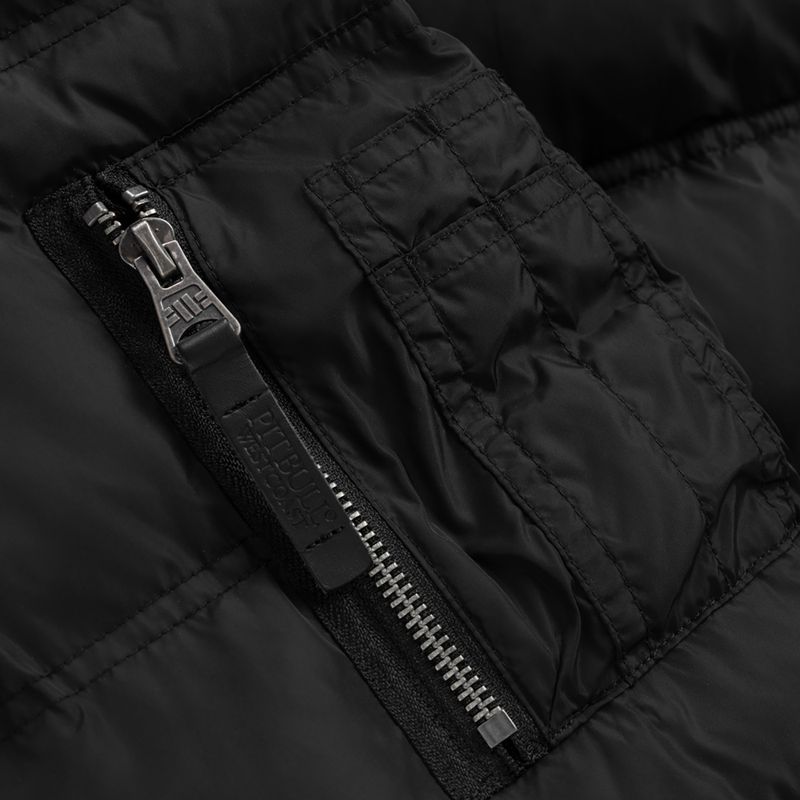 Kurtka zimowa damska Pitbull Queenston Padded Hooded black 10
