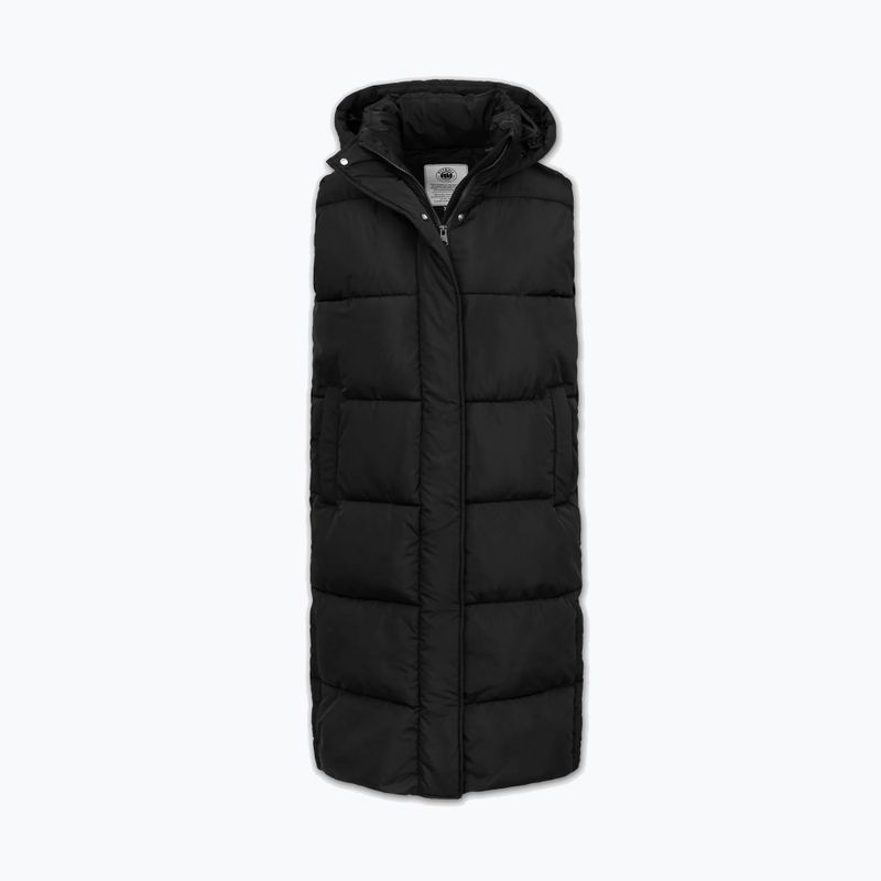 Bezrękawnik damski Pitbull Ashley Padded Hooded Long black 6