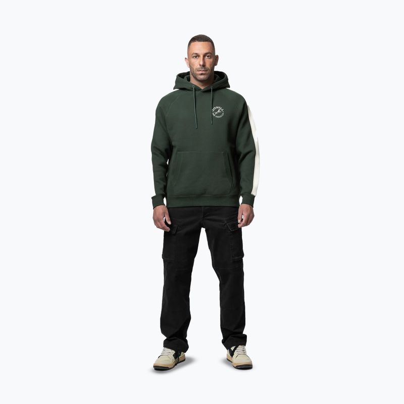 Bluza męska Pitbull San Diego Ca Hooded dark green 2