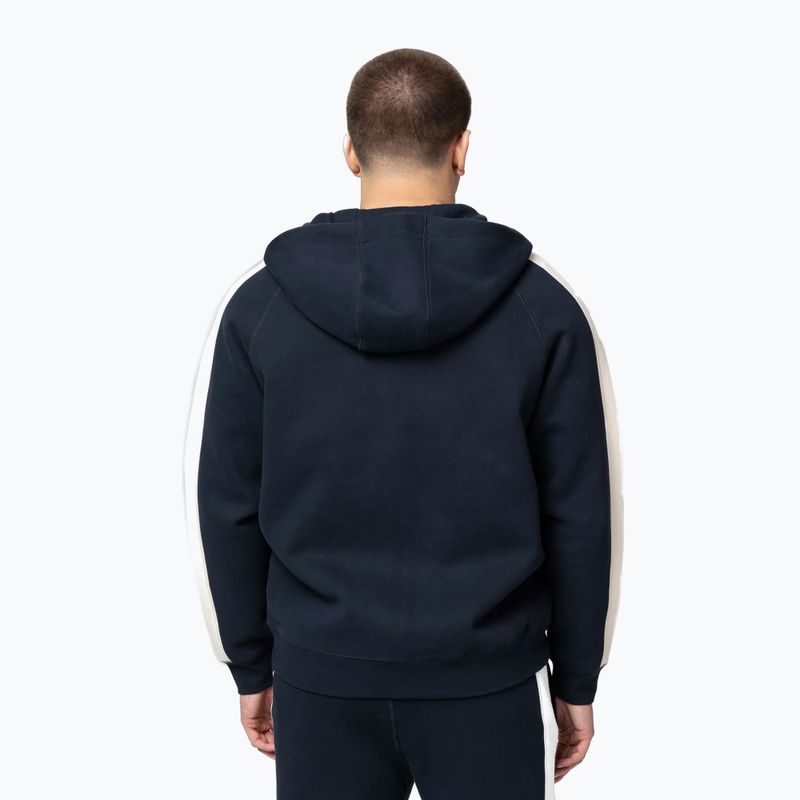 Bluza męska Pitbull San Diego Ca Hooded Zip dark navy/red 3