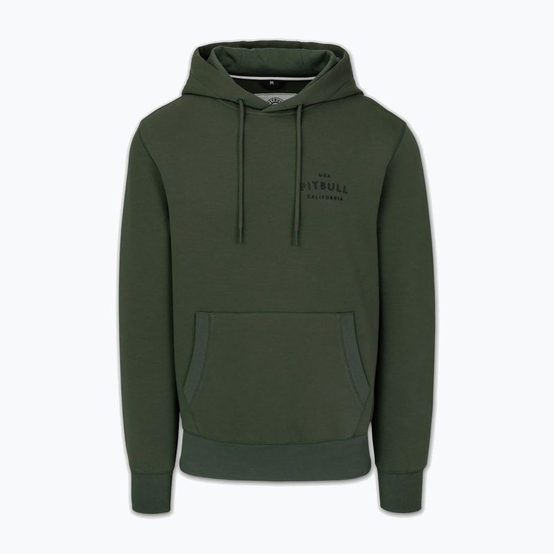 Bluza męska Pitbull Sampson Hooded Sweatshirt old green 4