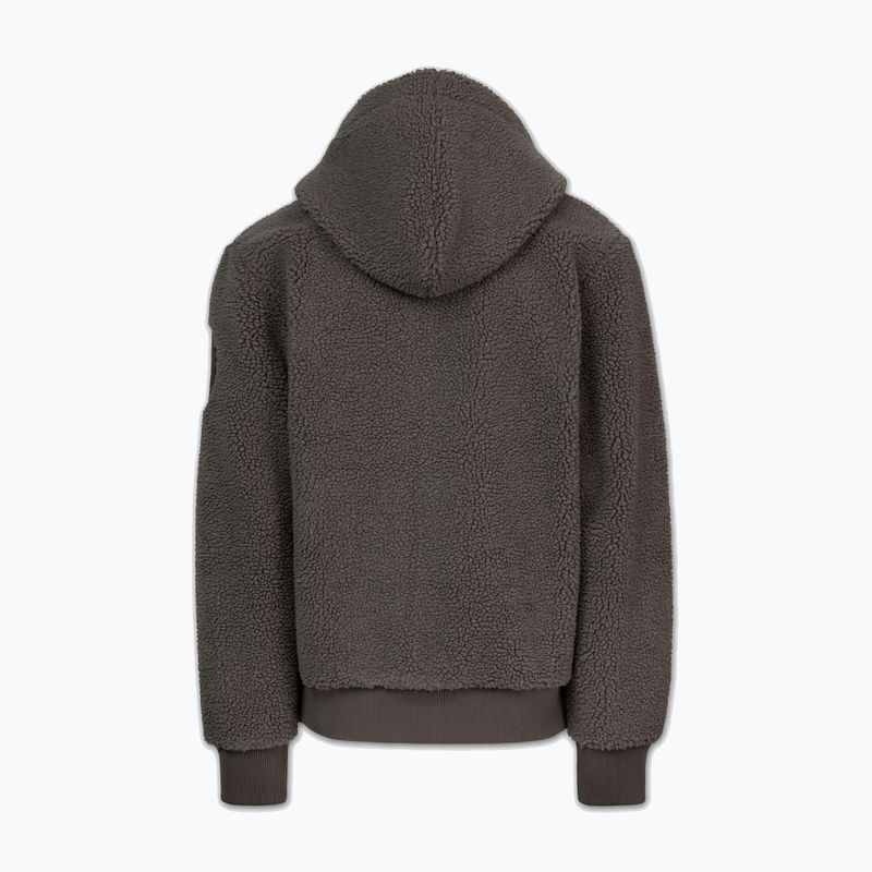 Bluza męska Pitbull Galaxy Hooded Zip taupe 6