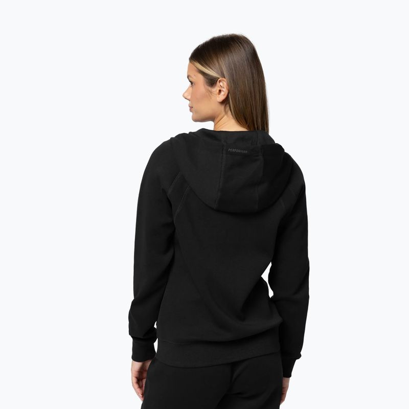 Bluza damska Pitbull Explory Hooded Zip black 3