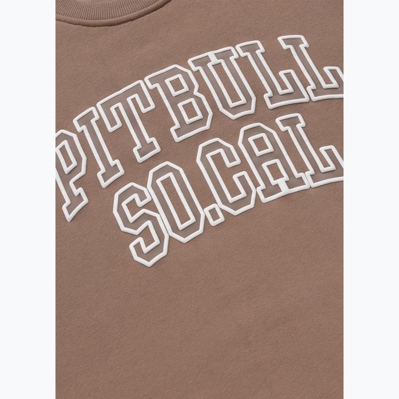 Bluza damska Pitbull Crewneck Fiora chocolate mousse 7