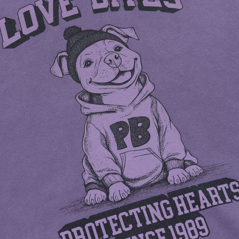 Bluza damska Pitbull Love Bites Hodded dusty grape 7