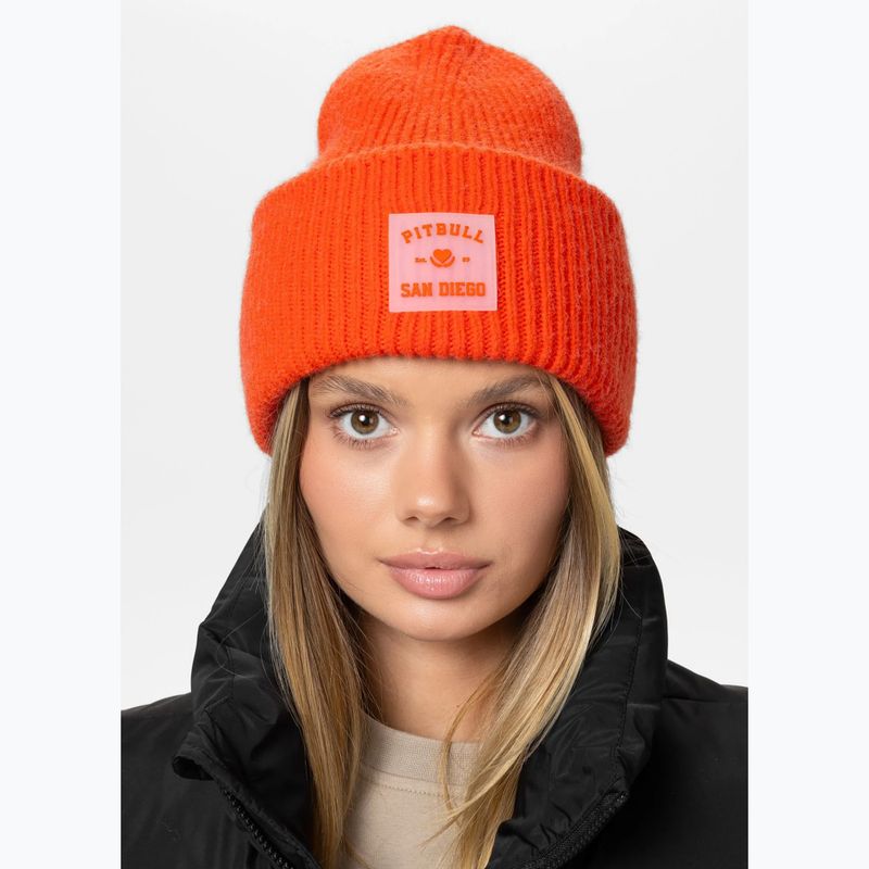 Czapka zimowa Pitbull Beanie Snow Crew red 4