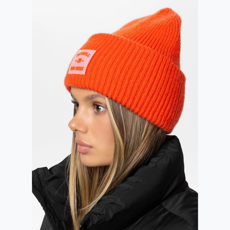 Czapka zimowa Pitbull Beanie Snow Crew red 5