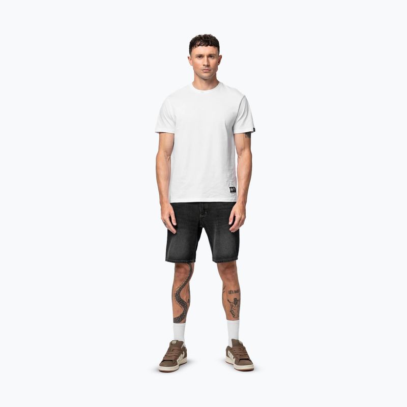 Spodenki męskie Pitbull Bayside Jeans Pocket black 2