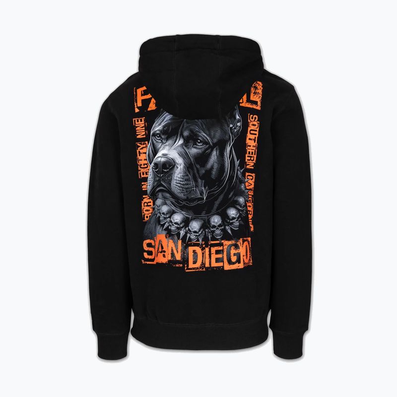 Bluza męska Pitbull Blacky Hooded black 5