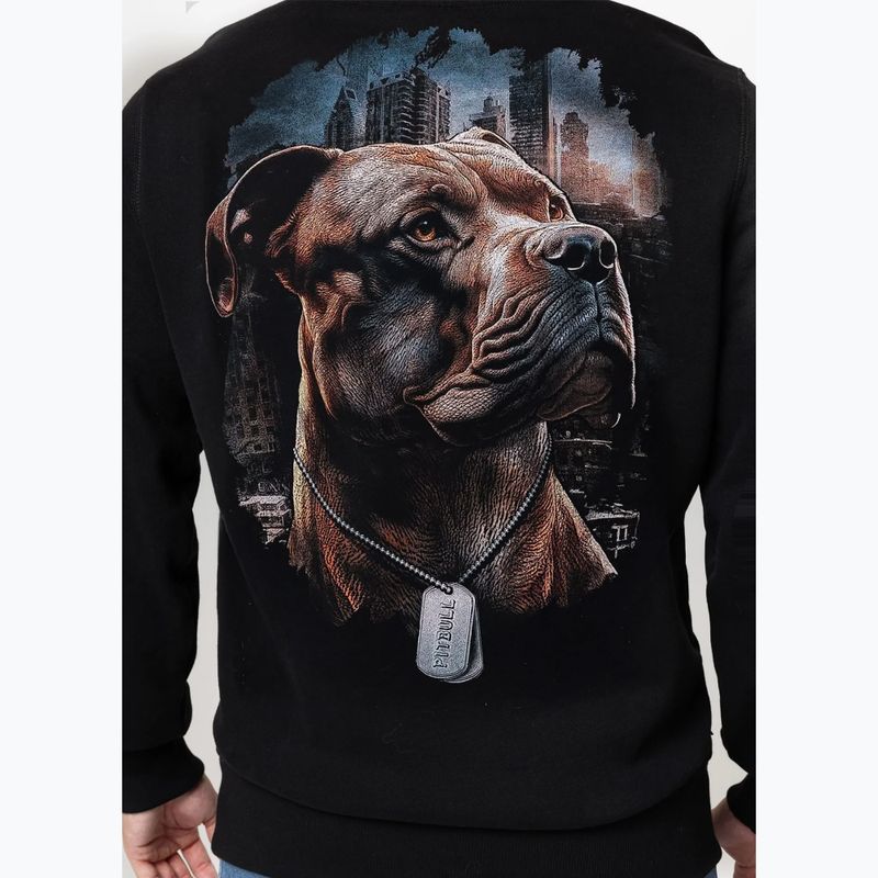 Bluza męska Pitbull Hero Hooded black 3