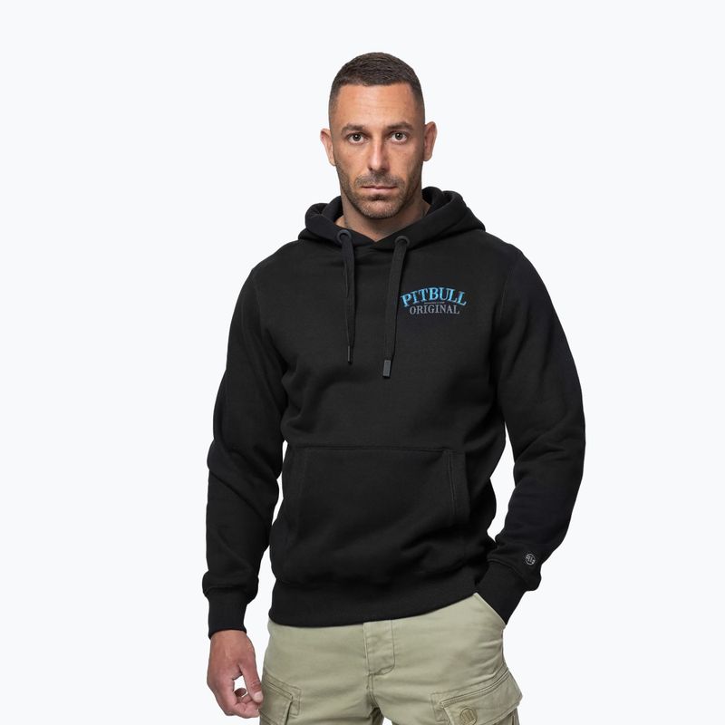 Bluza męska Pitbull Midnight Hooded black