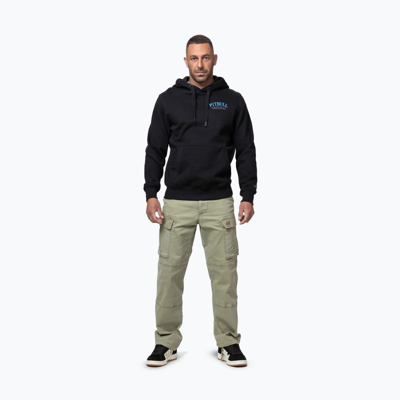 Bluza męska Pitbull Midnight Hooded black 2