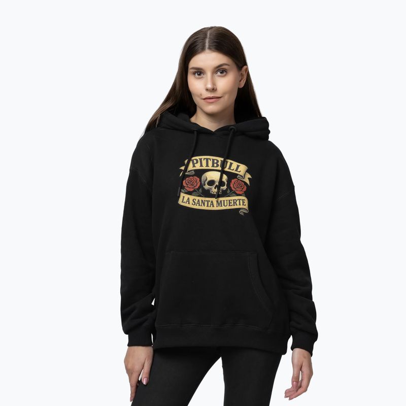 Bluza damska Pitbull La Santa Muerte Hooded black