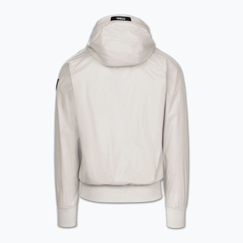 Kurtka męska Pitbull Athletic Logo Nylon Hooded light sand 6