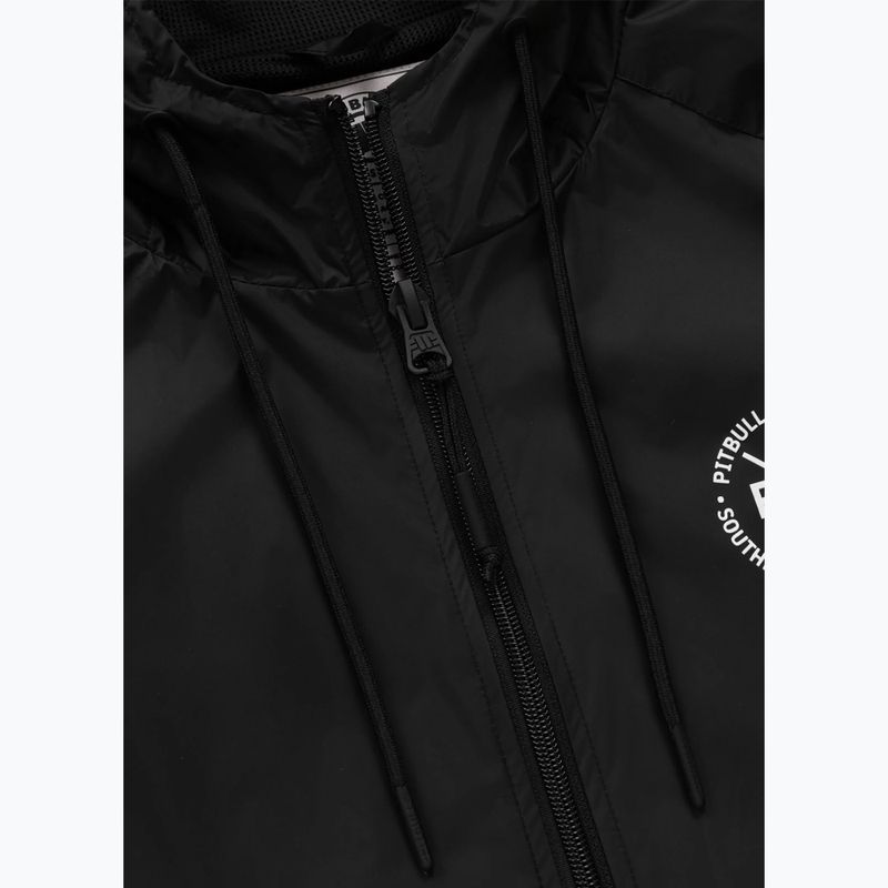 Kurtka męska Pitbull Athletic Tape Nylon Hooded black 5