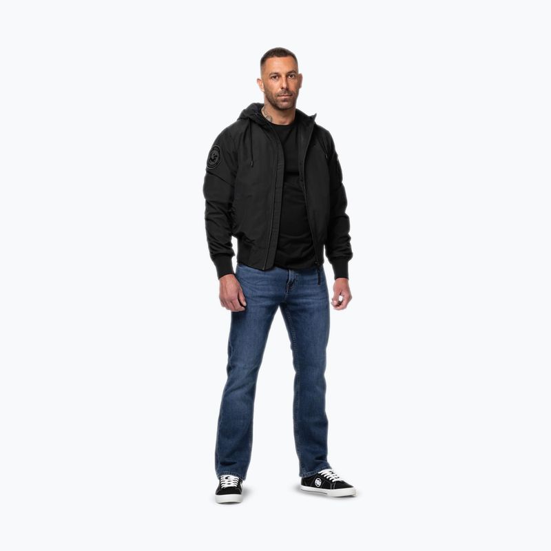 Kurtka męska Pitbull Hooper Hooded black 2