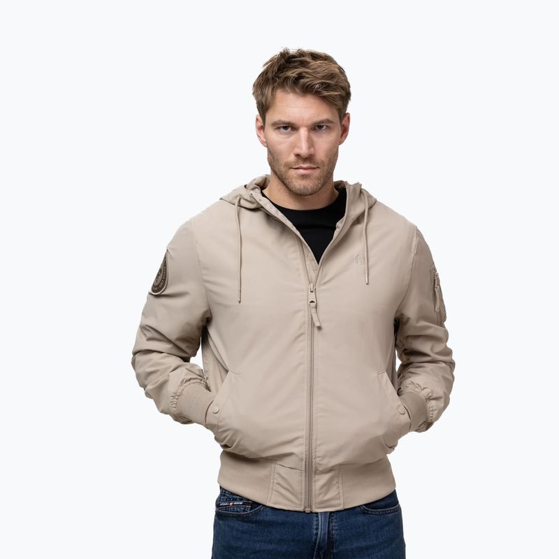 Kurtka męska Pitbull Hooper Hooded sand 4