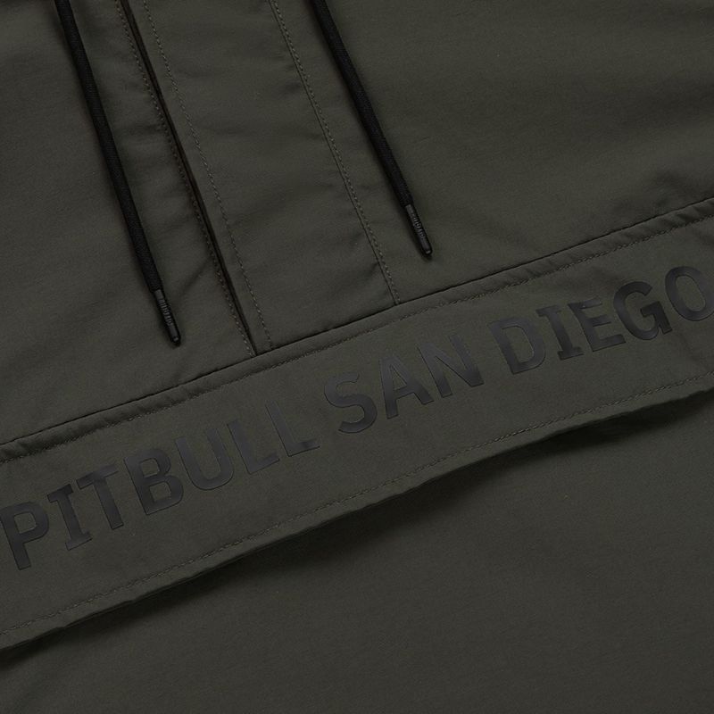 Kurtka męska Pitbull Meandro Kangaroo dark olive 7