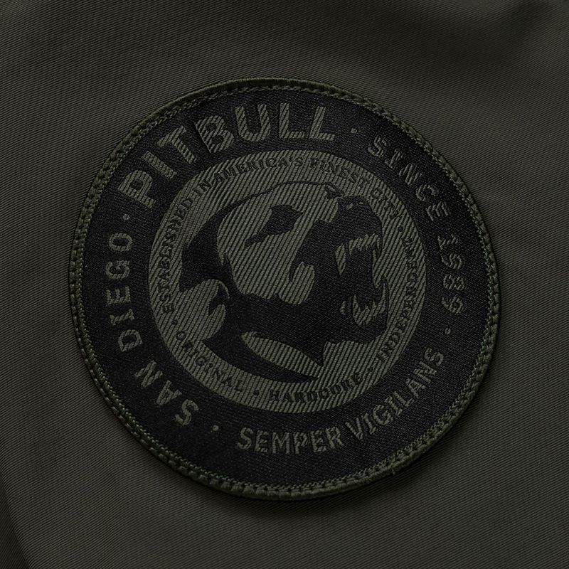 Kurtka męska Pitbull Meandro Kangaroo dark olive 10
