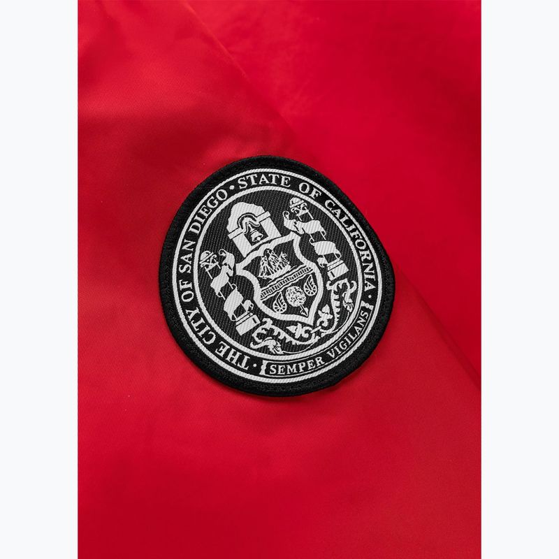 Kurtka damska Pitbull Angela San Diego Hooded Varsity fluo/red 11