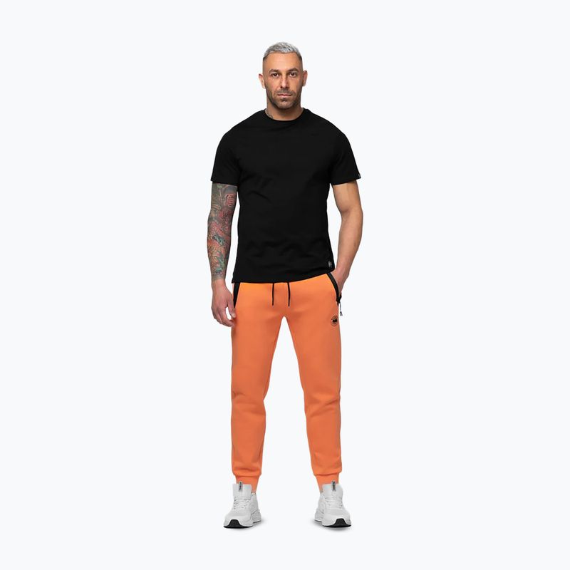 Spodnie męskie Pitbull Dogwood Track fluo orange 2