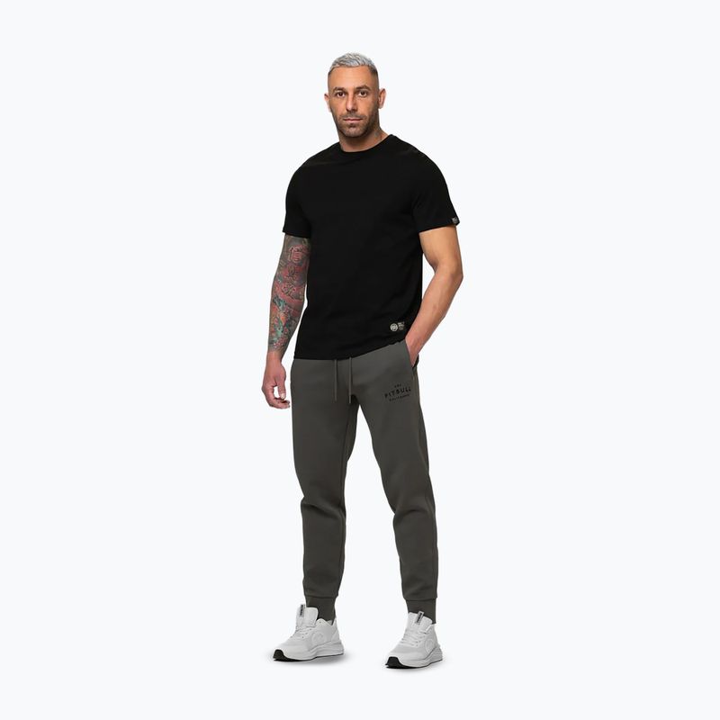 Spodnie męskie Pitbull Sampson Track grey/green 2