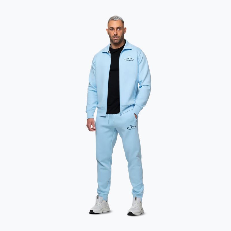 Spodnie męskie Pitbull Sampson Track sky blue 2