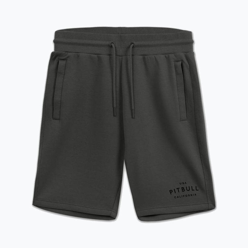 Spodenki męskie Pitbull Sampson grey/green 4