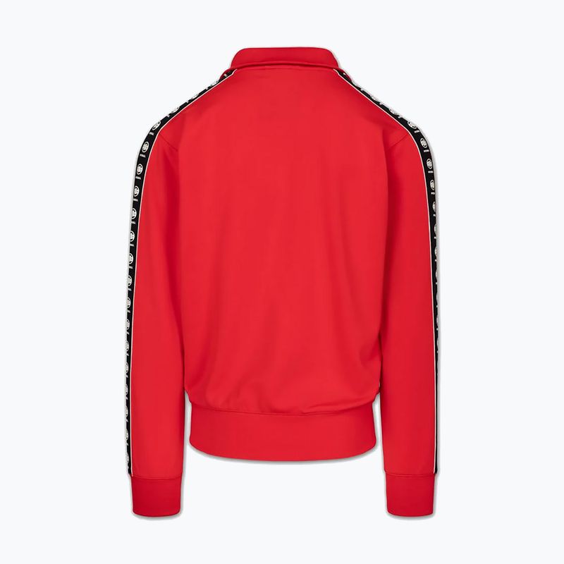 Bluza męska Pitbull Track Jacket Powers fluo/red 4