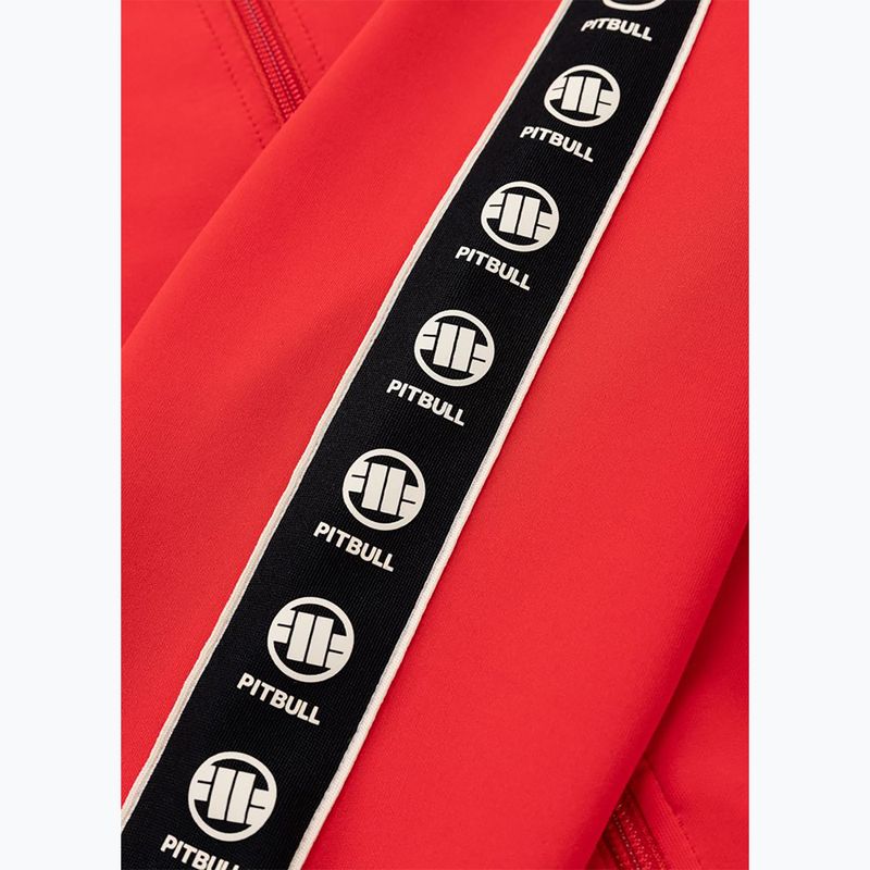 Bluza męska Pitbull Track Jacket Powers fluo/red 7
