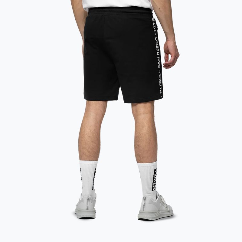 Spodenki męskie Pitbull Tape Parker black 3