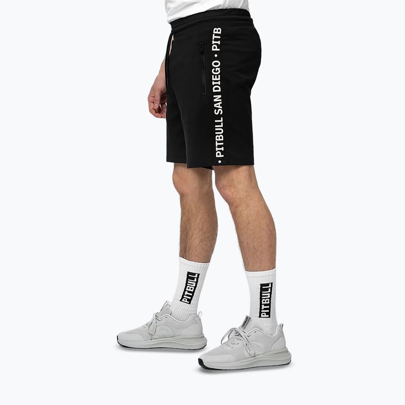 Spodenki męskie Pitbull Tape Parker black 5