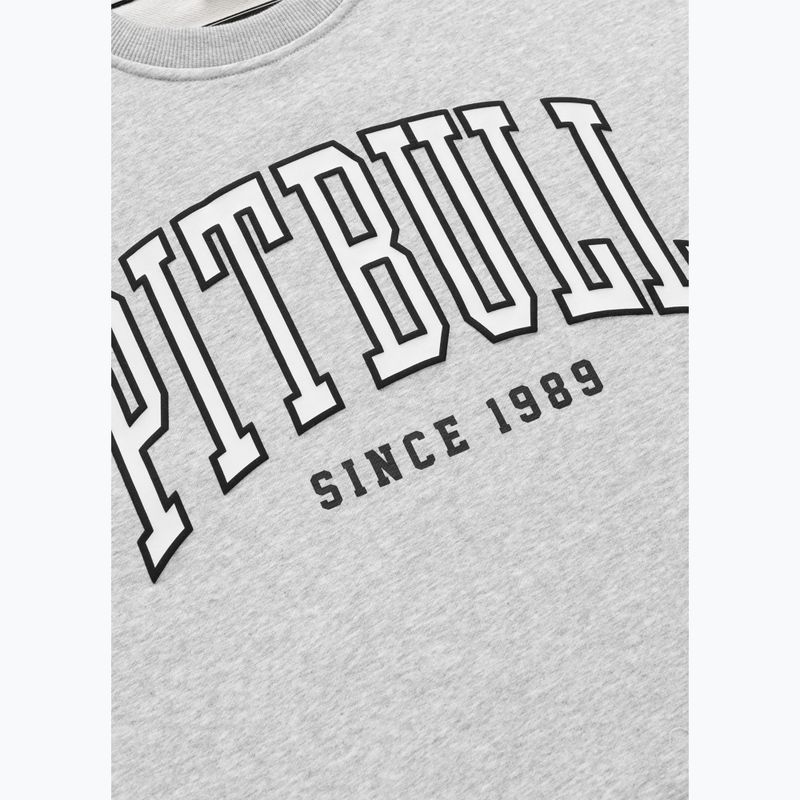 Bluza męska Pitbull Badger Crewneck grey/melange 7