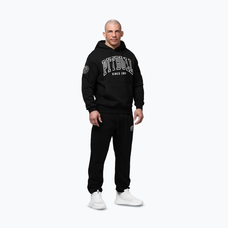 Bluza męska Pitbull Badger Hooded black 2