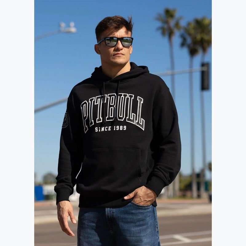 Bluza męska Pitbull Badger Hooded black 11