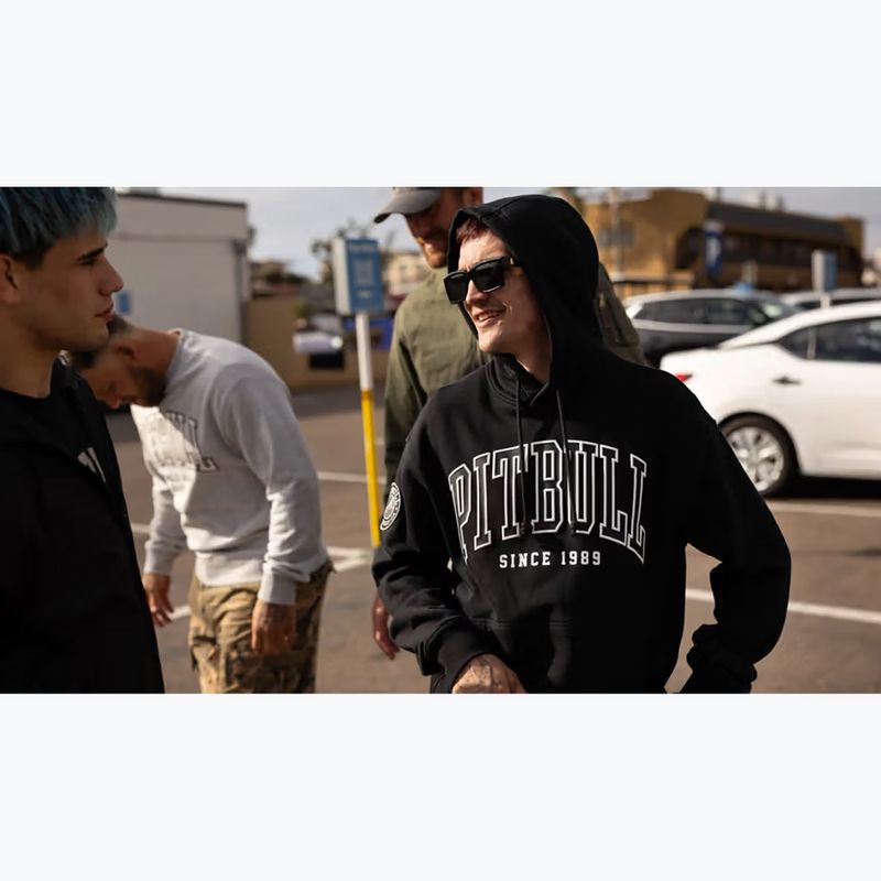 Bluza męska Pitbull Badger Hooded black 13