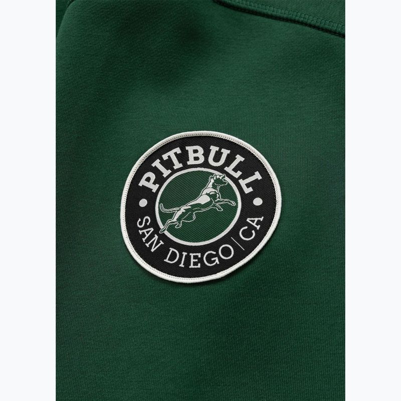 Bluza męska Pitbull Badger Hooded Zip hunter/green 9
