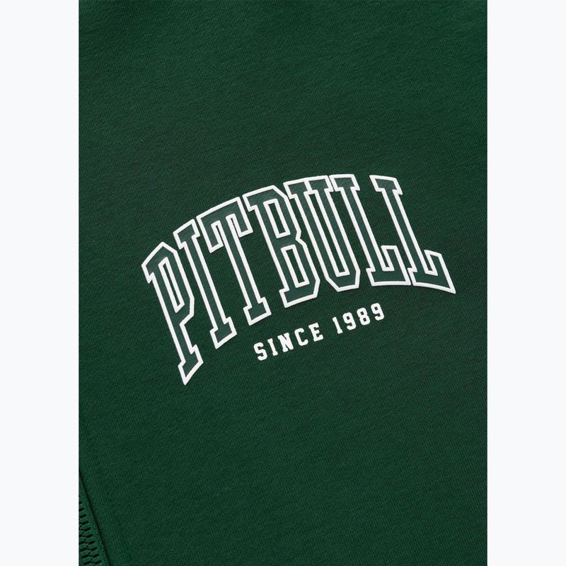 Bluza męska Pitbull Badger Hooded Zip hunter/green 10