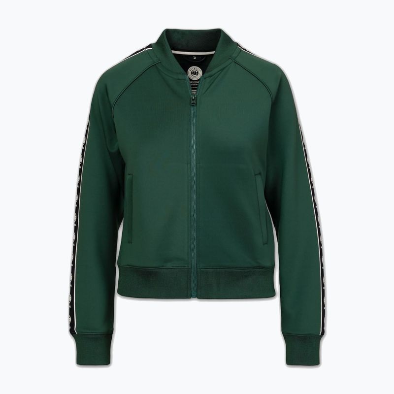 Bluza damska Pitbull Verona Collar Zip bottle green 6