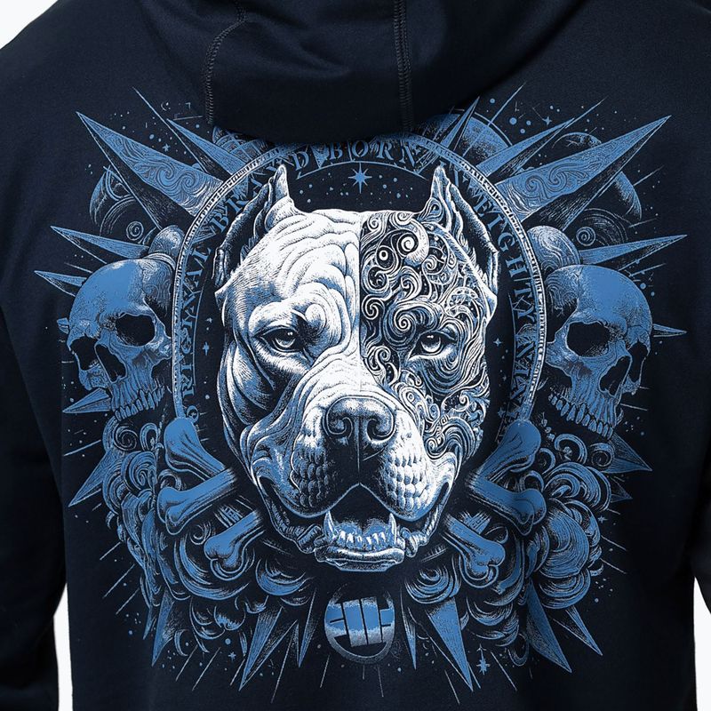 Bluza męska Pitbull World Sweatshirt Hooded dark navy 4