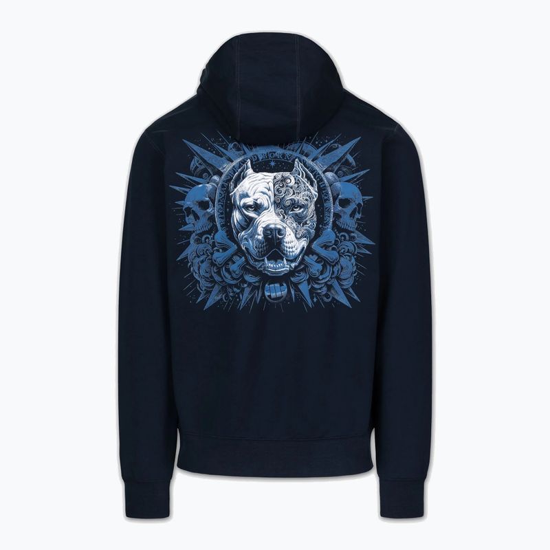 Bluza męska Pitbull World Sweatshirt Hooded dark navy 6