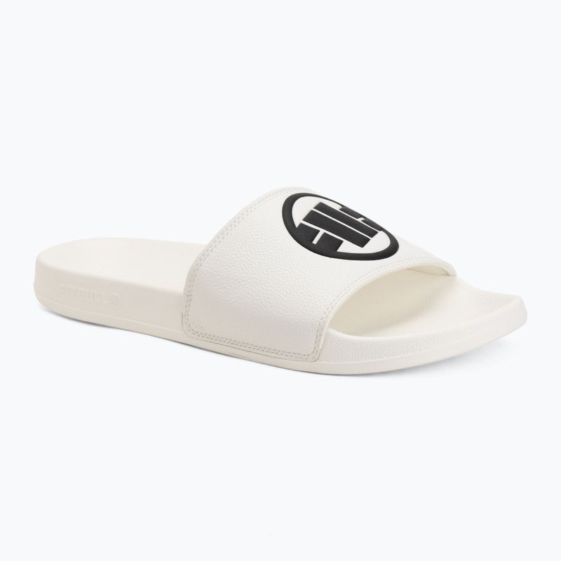 Klapki męskie Pitbull Logo white