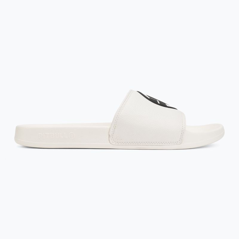 Klapki męskie Pitbull Logo white 2