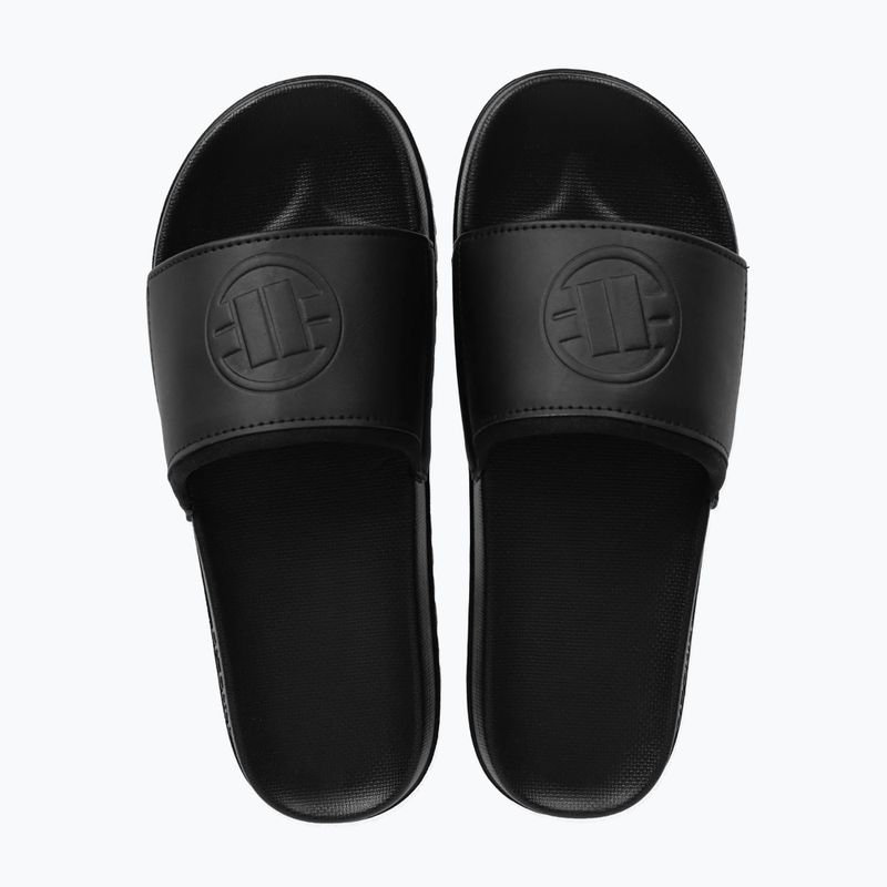 Klapki damskie Pitbull Logo black 11