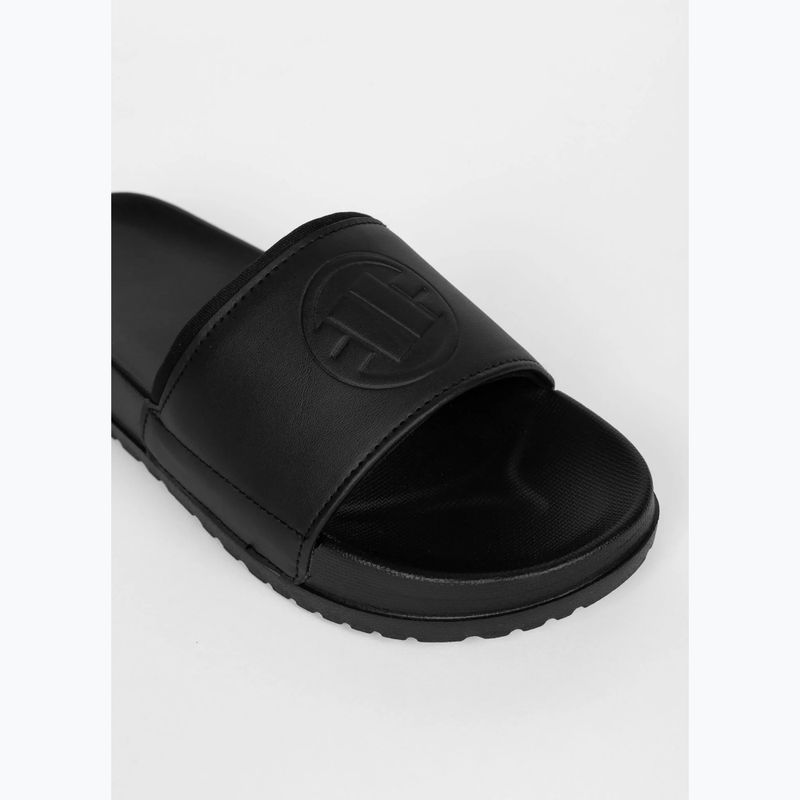Klapki damskie Pitbull Logo black 12