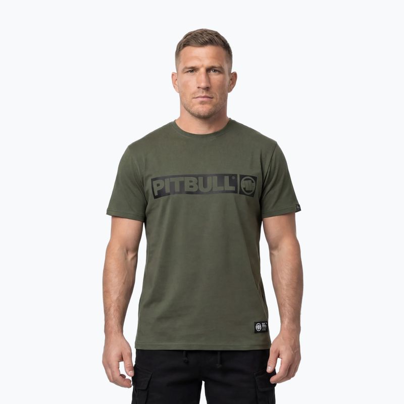 Koszulka męska Pitbull Hilltop green
