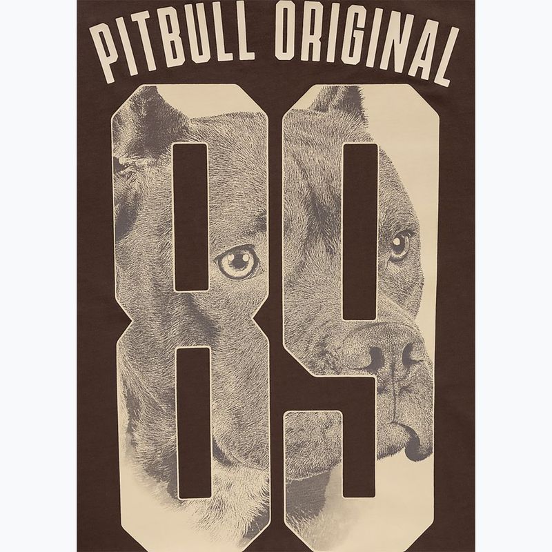 Koszulka męska Pitbull Eighty Nine Dog dark chocolate 9